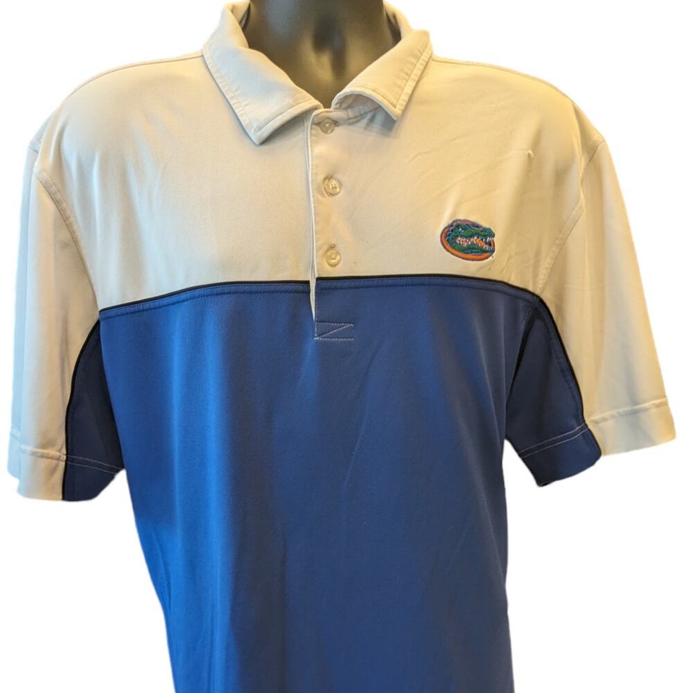 Cutter Buck Polo Shirt Mens XXL/TTG Florida Gators XB DryTec Short Sleeve Golf